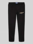 Jack & Jones Regular Fit Sweatpants mit Label-Print Modell 'KARL' in B...