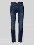 MCNEAL Slim Fit Jeans im aus Bio-Baumwoll-Mix 5-Pocket-Design in Dunke...