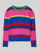 Polo Ralph Lauren Teens Strickpullover mit Rundhalsausschnitt in Pink,...