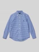 Polo Ralph Lauren Teens Freizeithemd mit Button-Down-Kragen in Blau, G...