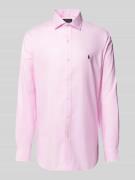 Polo Ralph Lauren Custom Fit Business-Hemd mit Kentkragen in Rose, Grö...