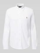 Polo Ralph Lauren Regular Fit Freizeithemd mit Logo-Stitching in Weiss...