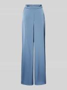 V by Vera Mont Wide Leg Hose mit elastischem Bund in Hellblau, Größe 4...