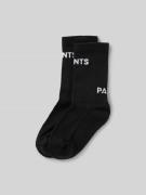 VTMNTS Socken mit Label-Print in Black, Größe 39-42