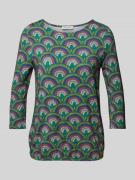 Christian Berg Woman Longsleeve mit 3/4-Arm in Bottle, Größe 40