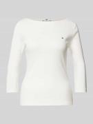 Tommy Hilfiger Longsleeve mit U-Boot-Ausschnitt Modell 'NEW CODY in Ec...