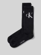 Calvin Klein Jeans Socken mit Logo-Stitching im 2er-Pack in Black, Grö...