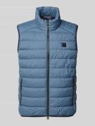 Marc O'Polo Regular Fit Steppweste mit Stehkragen in Rauchblau, Größe ...