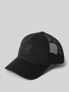 CK Calvin Klein Trucker Cap mit Label-Badge in Black, Größe 1