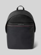 Tommy Hilfiger Rucksack mit Label-Detail und kurzem Tragegriff in Blac...