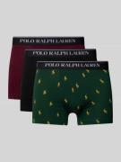 Polo Ralph Lauren Underwear Trunks mit elastischem Label-Bund im 3er-P...