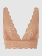 Skiny Bralette aus Lochspitze in Beige, Größe 38