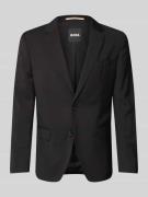 BOSS 2-Knopf-Sakko mit Reverskragen in Black, Größe 106