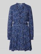 Pepe Jeans Minikleid mit V-Ausschnitt Modell 'ANNA' in Blau, Größe M