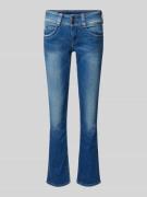 Pepe Jeans Flared Jeans mit 5-Pocket-Design in Blau, Größe 28/32