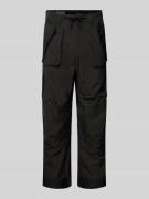 G-Star Raw Relaxed Fit Cargohose mit Pattentaschen in Black, Größe 32/...