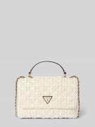 Guess Handtasche mit Strukturmuster Modell 'GIULLY 2' in Offwhite, Grö...