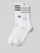 adidas Originals Socken mit Label-Print im 2er-Pack in Weiss, Größe 34...