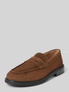 JOOP! SHOES Loafer mit strukturierter Sohle Modell 'velluto' in Hellbr...