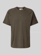 adidas Originals T-Shirt mit Label-Stitching in Anthrazit, Größe XS