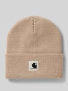 Carhartt Work In Progress Beanie mit Label-Patch Modell 'Ashley' in Sa...