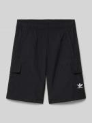 adidas Originals Regular Fit Shorts mit Label-Stitching in Black, Größ...