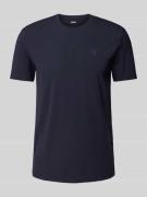 Guess Activewear T-Shirt mit Label-Detail Modell 'HEDLEY' in Marine, G...