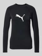 Puma Badeshirt im langärmeligen Design Modell 'RASH GUARD' in Black, G...