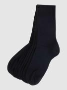 camano Socken mit Rippenbündchen im 9er-Pack in Dunkelblau, Größe 43-4...