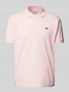 Lacoste Classic Fit Poloshirt mit Baumwollanteil in Rosa, Größe L