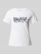 Pepe Jeans Regular Fit T-Shirt mit Rundhalsausschnitt Modell 'ROSALIND...