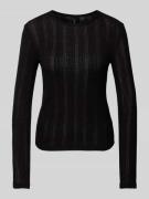 Vero Moda Regular Fit Langarmshirt aus reiner Baumwolle Modell 'LISA' ...