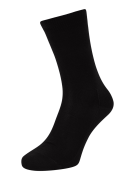 Falke Socken mit Stretch-Anteil Modell 'Family' in Black, Größe 35-38