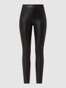 Only Leggings in Leder-Optik Modell 'Cool' in Black, Größe M