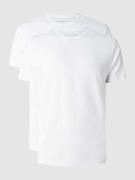 Tom Tailor T-Shirt aus Baumwolle im 2er-Pack in Weiss, Größe L