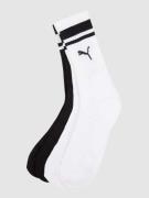 Puma Socken mit Stretch-Anteil im 4er-Pack in Weiss, Größe 39-42