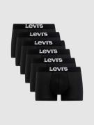 Levi's® Trunks mit Stretch-Anteil im 6er-Pack in Black, Größe S