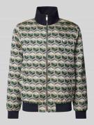 Scotch & Soda Trainingsjacke mit Viskose-Anteil Modell 'jacquard' in G...