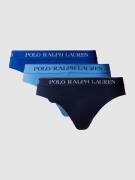 Polo Ralph Lauren Underwear Slips im 3er-Pack in Jeansblau, Größe S