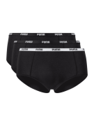 Puma Panty mit Stretch-Anteil im 3er-Pack in Black, Größe M