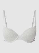 PUMA T-Shirt-BH mit Bügeln - wattiert in Mittelgrau, Größe 70B