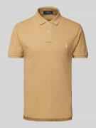 Polo Ralph Lauren Slim Fit Poloshirt aus reiner Baumwolle mit Logo-Sti...