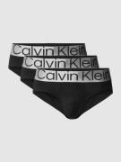 Calvin Klein Underwear Slip mit elastischem Bund im 3er-Pack in Black,...