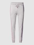 Tommy Hilfiger Sweatpants mit Galonstreifen und Tunnelzug in Hellgrau,...