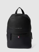 Tommy Hilfiger Rucksack in Leder-Optik in Black, Größe 1