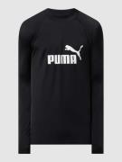 Puma Bade-Longsleeve mit Stretch-Anteil in Black, Größe L