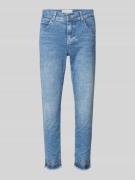 Angels Slim Fit Jeans mit verkürztem Schnitt Modell 'ORNELLA' in Hellb...