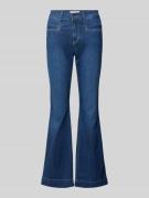 Angels Flared Jeans mit Leistentaschen Modell 'Leni' in Dunkelblau, Gr...