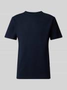 SELECTED HOMME T-Shirt mit geripptem Rundhalsausschnitt Modell 'SANDER...