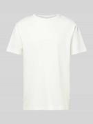 SELECTED HOMME T-Shirt mit geripptem Rundhalsausschnitt Modell 'SANDER...